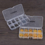 600pcs/lot Carbon Steel Fishing Hook Tackle Box 3# -12# 10 Sizes