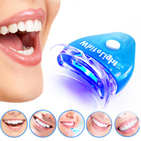 Dental Teeth Whitening Light LED Toothpaste Kit