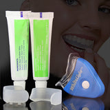 Dental Teeth Whitening Light LED Toothpaste Kit