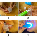 Dental Teeth Whitening Light LED Toothpaste Kit