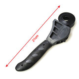 500mm Multitool Universal Wrench Black Rubber Strap Adjustable Spanner For Any Shape