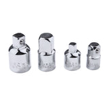 4pcs 1/4 3/8 1/2 Drive Socket Adapter Converter