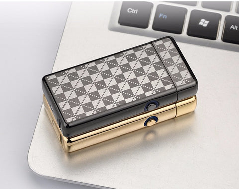 Cross Double Arc Lighter USB Pulse Cigar Lighters