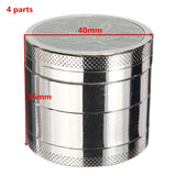 3 4 5 Layers Herb Spice Grinder Metal Plate Magnetic Pollinator 40mm