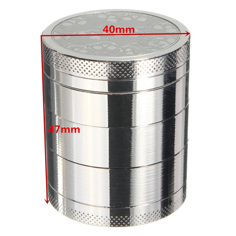 3 4 5 Layers Herb Spice Grinder Metal Plate Magnetic Pollinator 40mm