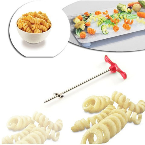 Manual Roller Spiral Slicer Radish Potato Tools