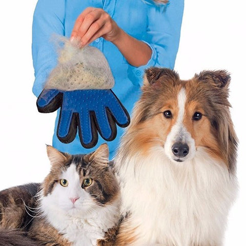 1 Pc Pet Cleaning Brush Dog Massage Hair Removal Grooming Magic Deshedding Glove