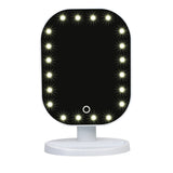 20 LED Light ABS Touch Screen Makeup Mirror