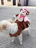 Funny Dog Costume Pet clothes Cowboy