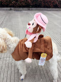 Funny Dog Costume Pet clothes Cowboy