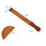 Men's Durable Cow Leather Manual Strop Straight Razor Knife Shaving Sharpening