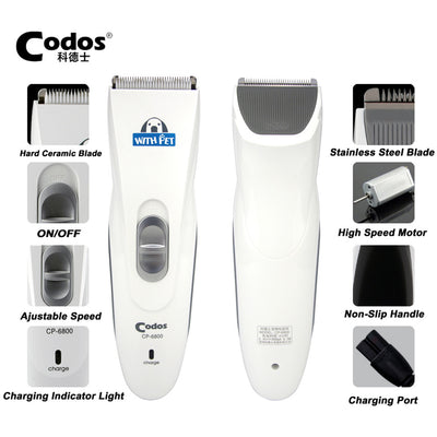 Professional Codos CP-6800 Pet Electric Trimmer clipper