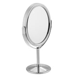 MakeUp Mirror Dual Side Normal+Magnifying Oval Stand 3 inch