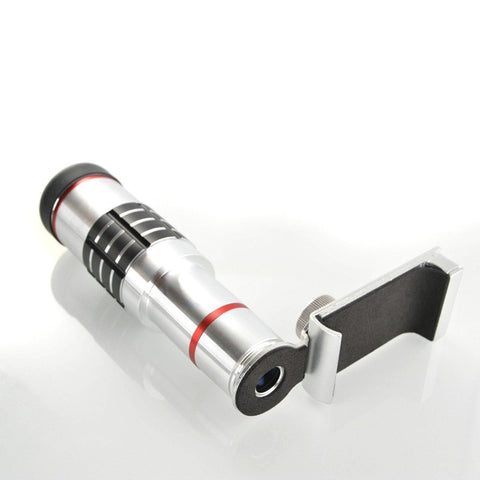 Universal Clip On 18X Telephoto Lens Mobile Phone Optical Zoom Telescope