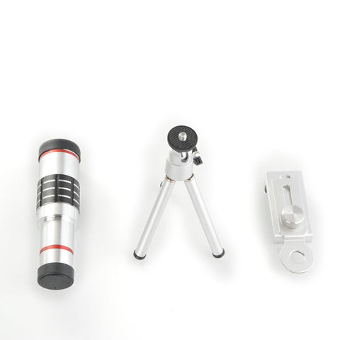 Universal Clip On 18X Telephoto Lens Mobile Phone Optical Zoom Telescope