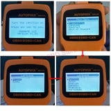 2017 OBD2 Auto Diagnostic Scanner AUTOPHIX OM123 OBD ii EOBD Engine Fault Code Reader