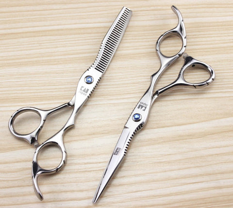 2 Scissors+Bag+Comb Japan High Quality 5.5/6.0 Inch Professional Hairdressing Scissors