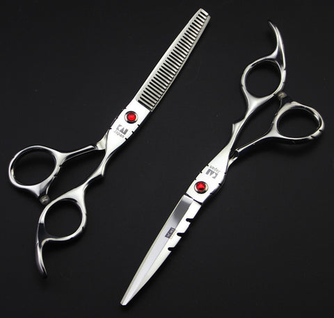 2 Scissors+Bag+Comb Japan High Quality 5.5/6.0 Inch Professional Hairdressing Scissors