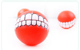 7CM dog Pet toys Ball sound For Pet squeaky chew Pet Toys for puppies pet Supplies Outdoor Cricket Bite Elastic Training Ball