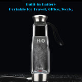 500ML Hydrogen Rich Ionizer Glass Water Bottle