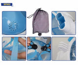 2017 Qiiwi New Arrival Snorkel Mask Full Face Design Snorkeling Diving Mask Anti-fog and Anti-leak Technology Water Sports