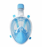 2017 Qiiwi New Arrival Snorkel Mask Full Face Design Snorkeling Diving Mask Anti-fog and Anti-leak Technology Water Sports