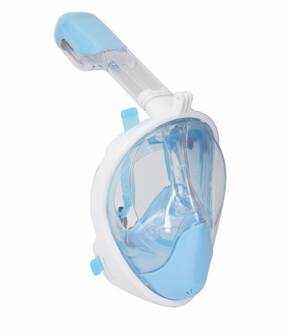 2017 Qiiwi New Arrival Snorkel Mask Full Face Design Snorkeling Diving Mask Anti-fog and Anti-leak Technology Water Sports