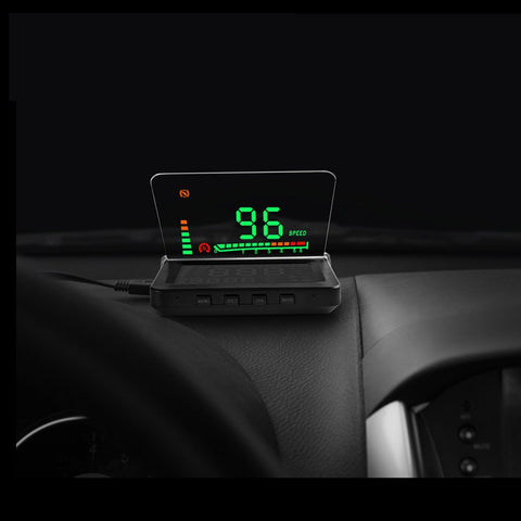 Universal 4 Inch Car HUD Head Up Display OBD II