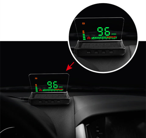 Universal 4 Inch Car HUD Head Up Display OBD II