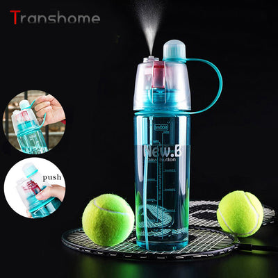 Water Bottle Dual-use Bpa Free With sprayer