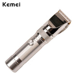 Professional  Electric Cordless Hair Clipper Rechargeable Hair Trimmer Men's Hair Cutting Machine Aluminum Alloy