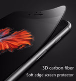 iphone 6s Screen Protector 3D soft edge full cover Tempered Glass For iphone 6 6s plus Seamless covering Anti Glare