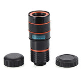 universal clip on 8x Zoom Optical Camera Lens Telescope Telephoto lens