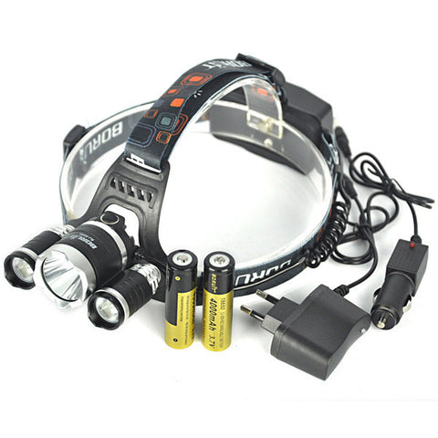 Headlamp XML T6 5000 Lumens 4 Mode LED Headlight Led Rechargeable