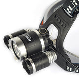 Headlamp XML T6 5000 Lumens 4 Mode LED Headlight Led Rechargeable