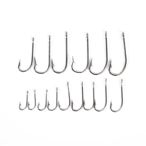 100 pcs Fishing Hooks Tackle Set With Box 10 Size