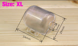 MNFT 12Pcs/Lot Wood Shrimp Hooks Cover Jig Squid Umbrella Hook Hat Box Protector only S M L XL