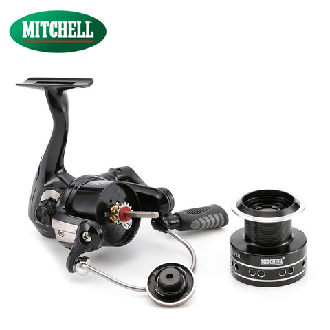 Mitchell AVOCET SILVER IV 1000 / 2000 / 4000 FD Spinning Fishing Reel 5+1BB Carp fishing Gear  Fishing reel