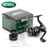 Mitchell AVOCET SILVER IV 1000 / 2000 / 4000 FD Spinning Fishing Reel 5+1BB Carp fishing Gear  Fishing reel