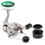 100% Original Mitchell 16 AVRZT 1000 2000 Spinning Fishing Reel 8BB 5.4:1 Oil felt drag Carp fishing Gear Freshwater