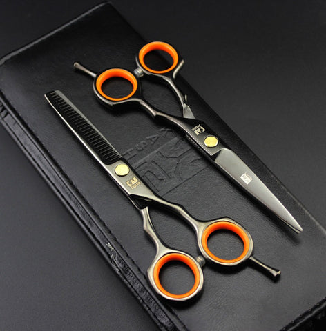 2 Scissors+Bag+Comb Japan High Quality 5.5/6.0 Inch Professional Hairdressing Scissors