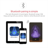 Buddha 3D Music Bluetooth Speaker Desk Table LampUSB LED