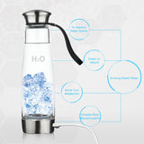 500ML Hydrogen Rich Ionizer Glass Water Bottle