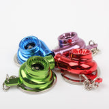 Sleeve Bearing Spinning Turbo Turbine Keychain Key Chain Keyring