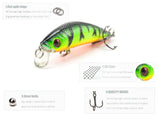 Lifelike Minnow Fishing Lure 7CM 8.5G 6#