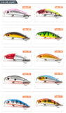 Lifelike Minnow Fishing Lure 7CM 8.5G 6#