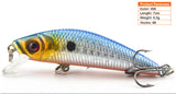 Lifelike Minnow Fishing Lure 7CM 8.5G 6#