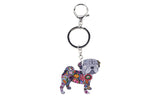 Pug Dog KeyChain Key Ring