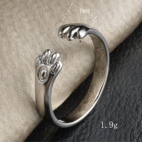 Kittenup Cute Dog Cat Paw Ring