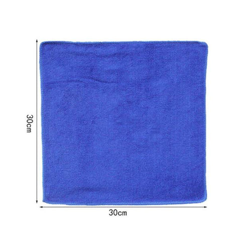 6PCS Blue Absorbent Wash Cloth  Car wash Auto Care Microfiber